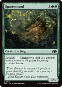 Sporemound - Foundations Jumpstart - Magic: The Gathering card