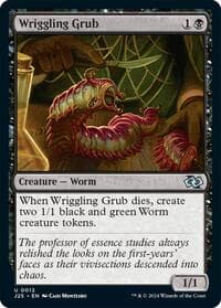 Wriggling Grub - Foundations Jumpstart - Magic: The Gathering card