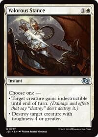 Valorous Stance - Foundations Jumpstart - Magic: The Gathering card