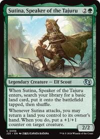 Sutina, Speaker of the Tajuru (Anime) - Foundations Jumpstart - Magic: The Gathering card