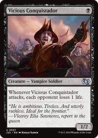 Vicious Conquistador - Foundations Jumpstart - Magic: The Gathering card