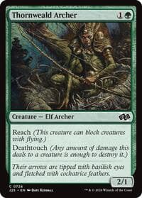 Thornweald Archer - Foundations Jumpstart - Magic: The Gathering card