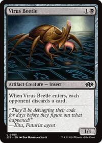 Virus Beetle - Foundations Jumpstart - Magic: The Gathering card