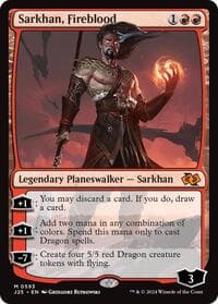Sarkhan, Fireblood - Foundations Jumpstart - Magic: The Gathering card