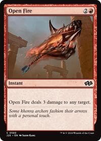 Open Fire - Foundations Jumpstart - Magic: The Gathering card