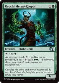 Orochi Merge-Keeper - Foundations Jumpstart - Magic: The Gathering card