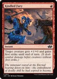 Kindled Fury - Foundations Jumpstart - Magic: The Gathering card