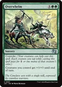 Overwhelm - Foundations Jumpstart - Magic: The Gathering card