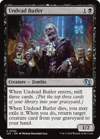 Undead Butler - Foundations Jumpstart - Magic: The Gathering card