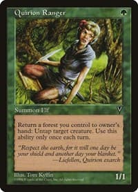 Quirion Ranger - Visions - Magic: The Gathering card