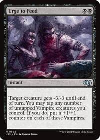 Urge to Feed - Foundations Jumpstart - Magic: The Gathering card