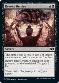 Revoke Demise - Foundations Jumpstart - Magic: The Gathering card