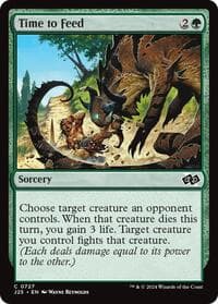 Time to Feed - Foundations Jumpstart - Magic: The Gathering card