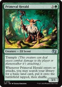 Primeval Herald - Foundations Jumpstart - Magic: The Gathering card