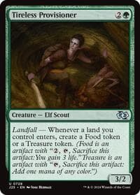 Tireless Provisioner - Foundations Jumpstart - Magic: The Gathering card