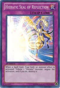 Hieratic Seal of Reflection - Galactic Overlord - YuGiOh card