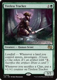 Tireless Tracker - Foundations Jumpstart - Magic: The Gathering card