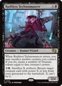 Ruthless Technomancer - Foundations Jumpstart - Magic: The Gathering card
