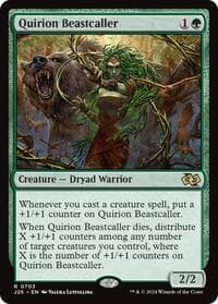 Quirion Beastcaller - Foundations Jumpstart - Magic: The Gathering card