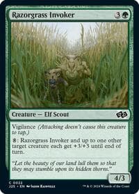 Razorgrass Invoker - Foundations Jumpstart - Magic: The Gathering card