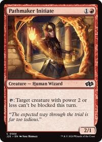 Pathmaker Initiate - Foundations Jumpstart - Magic: The Gathering card