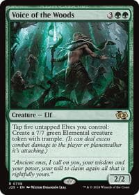 Voice of the Woods - Foundations Jumpstart - Magic: The Gathering card