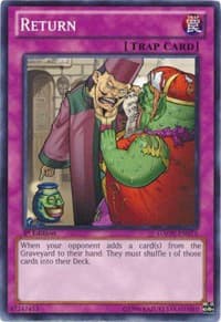 Return - Galactic Overlord - YuGiOh card