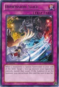 Dimension Slice - Galactic Overlord - YuGiOh card