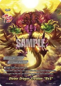Divine Dragon Creation "Re:S" - Future Card Buddyfight 10th Anniversary Card Set - Future Card BuddyFight card