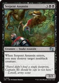 Serpent Assassin - Foundations Jumpstart - Magic: The Gathering card
