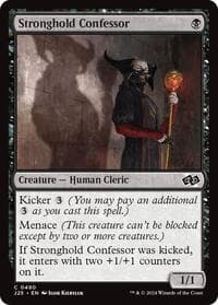 Stronghold Confessor - Foundations Jumpstart - Magic: The Gathering card