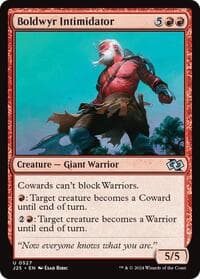Boldwyr Intimidator - Foundations Jumpstart - Magic: The Gathering card
