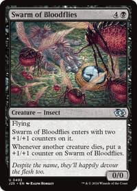 Swarm of Bloodflies - Foundations Jumpstart - Magic: The Gathering card