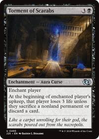 Torment of Scarabs - Foundations Jumpstart - Magic: The Gathering card
