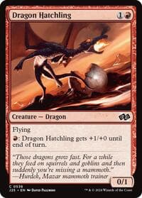 Dragon Hatchling - Foundations Jumpstart - Magic: The Gathering card
