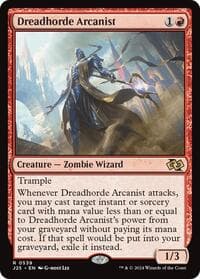 Dreadhorde Arcanist - Foundations Jumpstart - Magic: The Gathering card