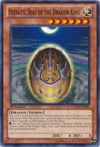 Hieratic Seal of the Dragon King - Galactic Overlord - YuGiOh card