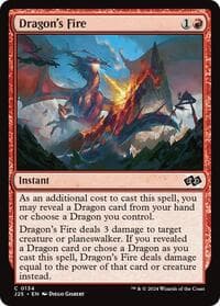 Dragon's Fire - Foundations Jumpstart - Magic: The Gathering card