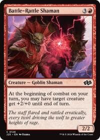 Battle-Rattle Shaman - Foundations Jumpstart - Magic: The Gathering card