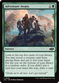 Adventure Awaits - Foundations Jumpstart - Magic: The Gathering card