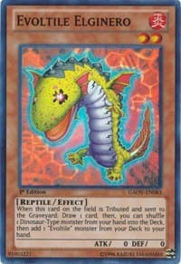 Evoltile Elginero - Galactic Overlord - YuGiOh card