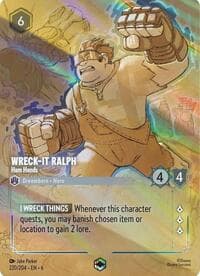Wreck-It Ralph - Ham Hands (Enchanted) - Azurite Sea - Disney Lorcana card