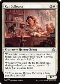 Cat Collector - Foundations - Magic: The Gathering card