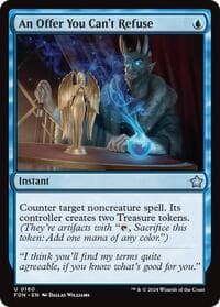 An Offer You Can't Refuse - Foundations - Magic: The Gathering card