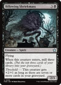Billowing Shriekmass - Foundations - Magic: The Gathering card