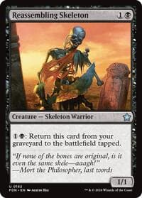 Reassembling Skeleton - Foundations - Magic: The Gathering card