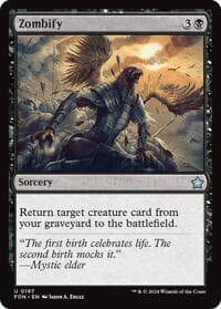 Zombify - Foundations - Magic: The Gathering card