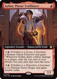 Kellan, Planar Trailblazer (Extended Art) - Foundations - Magic: The Gathering card