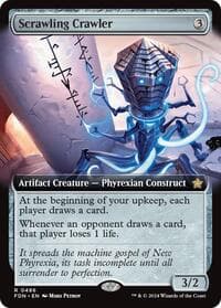 Scrawling Crawler (Extended Art) - Foundations - Magic: The Gathering card