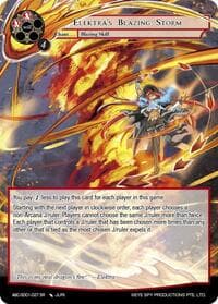 Elektra's Blazing Storm (ABC-SD01-027) - ABC Duel Decks - Force of Will card